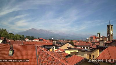 immagine della webcam nei dintorni di Viverone: webcam Rivarolo Canavese