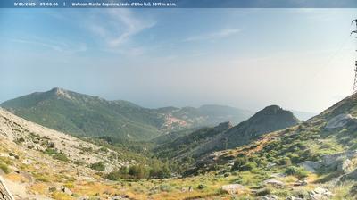 immagine della webcam nei dintorni di Cavoli: webcam Marciana