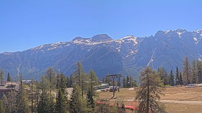 immagine della webcam nei dintorni di Rifugio Viviani: webcam Marilleva