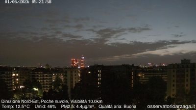 immagine della webcam nei dintorni di Milano Sella Nuova: webcam Milano Quartiere Ebraico