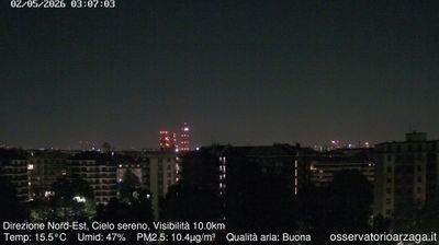 immagine della webcam nei dintorni di Garbagnate Milanese: webcam Milano Quartiere Ebraico