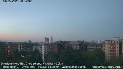 immagine della webcam nei dintorni di Milano Conca del Naviglio: webcam Milano Quartiere Ebraico