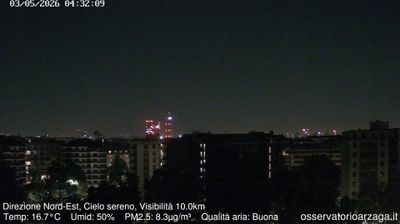 immagine della webcam nei dintorni di Milano Bruzzano: webcam Milano Quartiere Ebraico