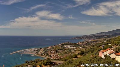 immagine della webcam nei dintorni di Molini di Triora: webcam Cipressa