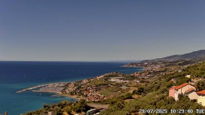 immagine della webcam nei dintorni di Bordighera: webcam Cipressa
