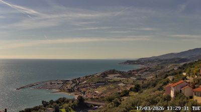 immagine della webcam nei dintorni di San Bartolomeo al Mare: webcam Cipressa
