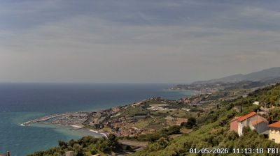 immagine della webcam nei dintorni di San Bartolomeo al Mare: webcam Cipressa