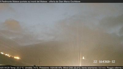 immagine della webcam nei dintorni di Santa Maria del Molise: webcam Piedimonte Matese