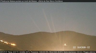 immagine della webcam nei dintorni di Pignataro Maggiore: webcam Piedimonte Matese