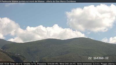 immagine della webcam nei dintorni di Sepino: webcam Piedimonte Matese