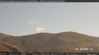 immagine della webcam nei dintorni di Macchia d'Isernia: webcam Piedimonte Matese