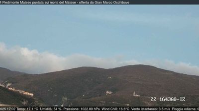 immagine della webcam nei dintorni di Campobasso: webcam Piedimonte Matese