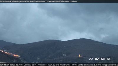 immagine della webcam nei dintorni di Santa Maria del Molise: webcam Piedimonte Matese