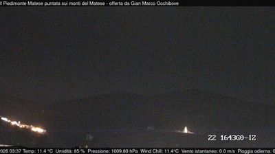 immagine della webcam nei dintorni di Santa Maria del Molise: webcam Piedimonte Matese