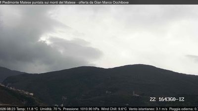 immagine della webcam nei dintorni di Bellona: webcam Piedimonte Matese