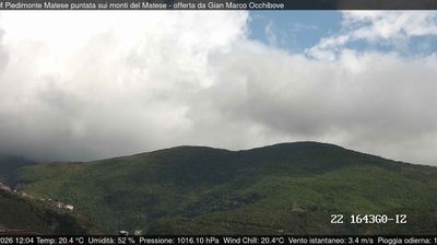 immagine della webcam nei dintorni di Campobasso: webcam Piedimonte Matese