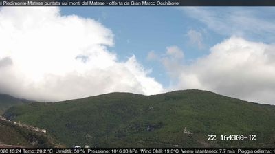 immagine della webcam nei dintorni di Pignataro Maggiore: webcam Piedimonte Matese