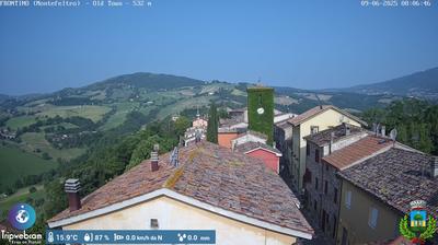 immagine della webcam nei dintorni di Monte Grimano Terme: webcam Frontino
