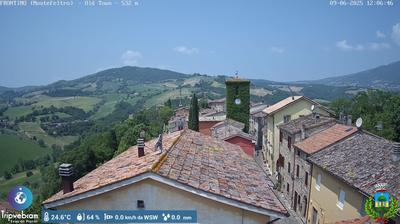 immagine della webcam nei dintorni di Carpegna: webcam Frontino
