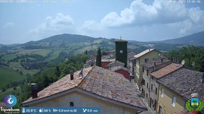 immagine della webcam nei dintorni di Sarsina: webcam Frontino
