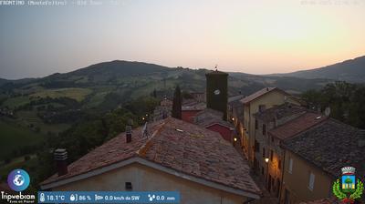 immagine della webcam nei dintorni di Mercato: webcam Frontino