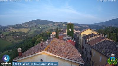 immagine della webcam nei dintorni di Sarsina: webcam Frontino