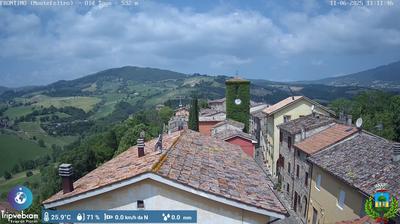 immagine della webcam nei dintorni di Perticara di Novafeltria: webcam Frontino