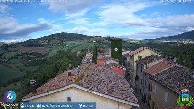 immagine della webcam nei dintorni di Sant'Agata Feltria: webcam Frontino