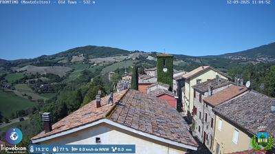 immagine della webcam nei dintorni di Monte Nerone: webcam Frontino