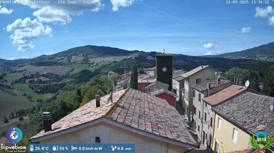 immagine della webcam nei dintorni di Montecopiolo: webcam Frontino