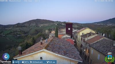 immagine della webcam nei dintorni di San Leo: webcam Frontino