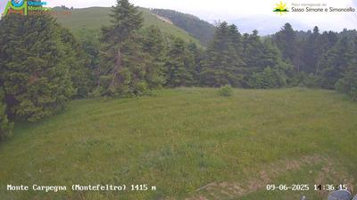 immagine della webcam nei dintorni di Sansepolcro: webcam Carpegna