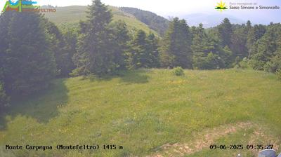immagine della webcam nei dintorni di Pennabilli: webcam Carpegna