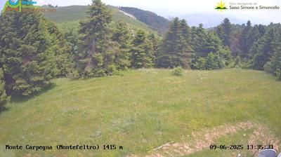 immagine della webcam nei dintorni di Sarsina: webcam Carpegna