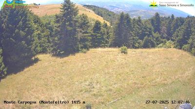 immagine della webcam nei dintorni di Monte Grimano Terme: webcam Carpegna