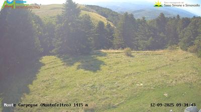 immagine della webcam nei dintorni di Sansepolcro: webcam Carpegna