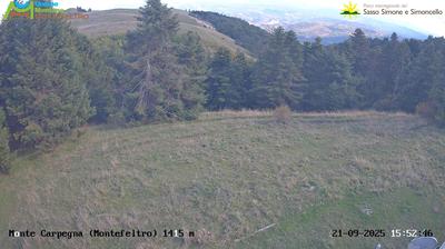 immagine della webcam nei dintorni di Sarsina: webcam Carpegna