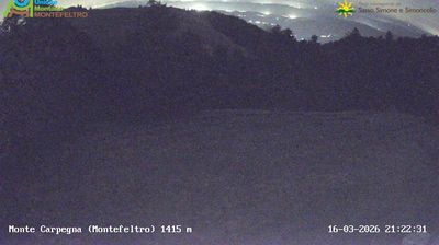 immagine della webcam nei dintorni di Perticara di Novafeltria: webcam Carpegna