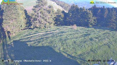 Preview delle webcam di Carpegna