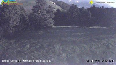 immagine della webcam nei dintorni di Bagno di Romagna: webcam Carpegna