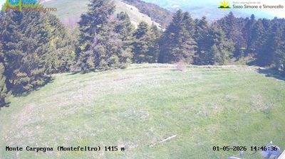 immagine della webcam nei dintorni di Sarsina: webcam Carpegna