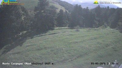 immagine della webcam nei dintorni di Montecopiolo: webcam Carpegna