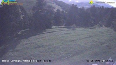 immagine della webcam nei dintorni di Monte Nerone: webcam Carpegna