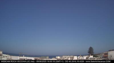 immagine della webcam nei dintorni di Otranto: webcam Roca Vecchia
