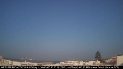 immagine della webcam nei dintorni di Otranto: webcam Roca Vecchia