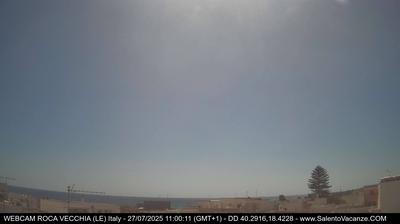 immagine della webcam nei dintorni di Lecce: webcam Roca Vecchia