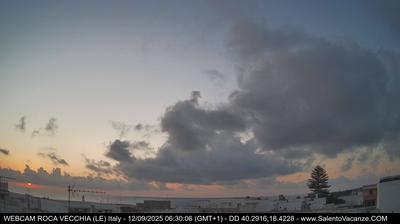 immagine della webcam nei dintorni di Alimini: webcam Roca Vecchia