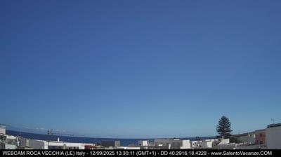 immagine della webcam nei dintorni di Lecce: webcam Roca Vecchia
