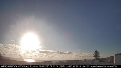 immagine della webcam nei dintorni di Melendugno: webcam Roca Vecchia
