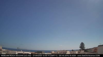 immagine della webcam nei dintorni di Melendugno: webcam Roca Vecchia